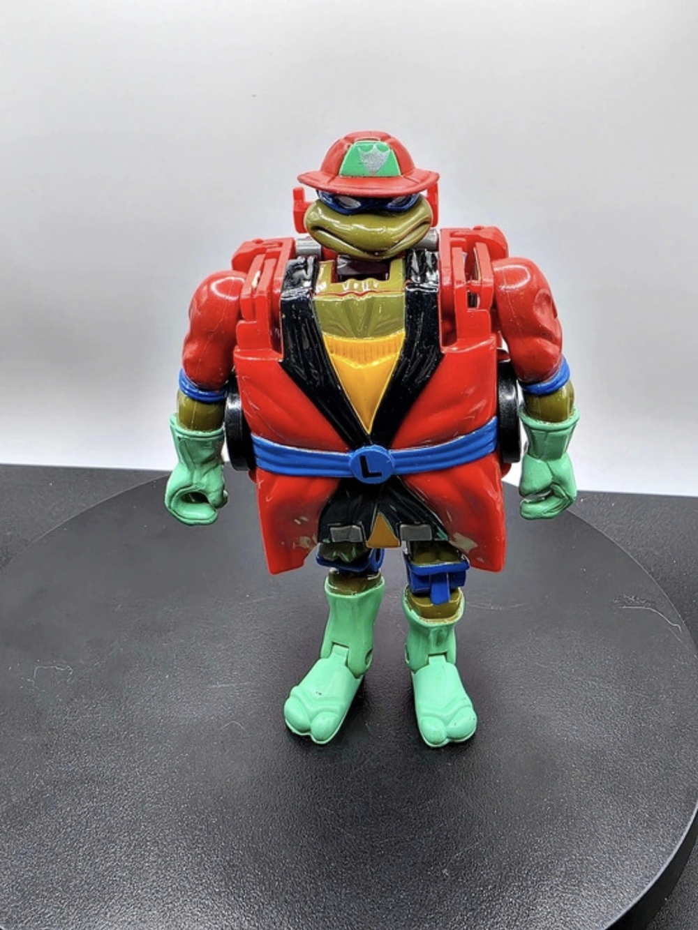 Road Ready Leo Teenage Mutant Ninja Turtle 1993 Playmates Figure